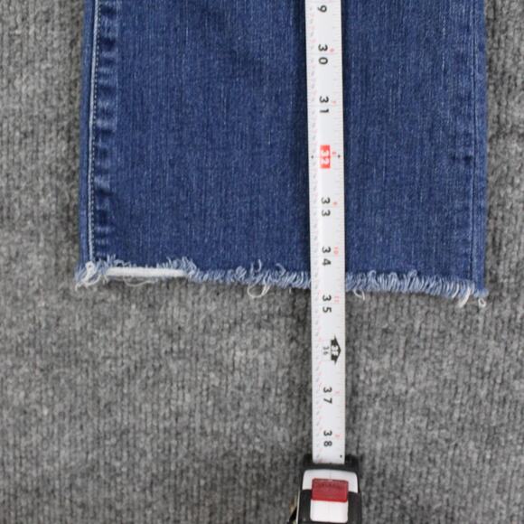 L Agence Denim Jeans Womens 25 Kendra High Rise Cropped Flare Denim Laredo Chic - Picture 16 of 16